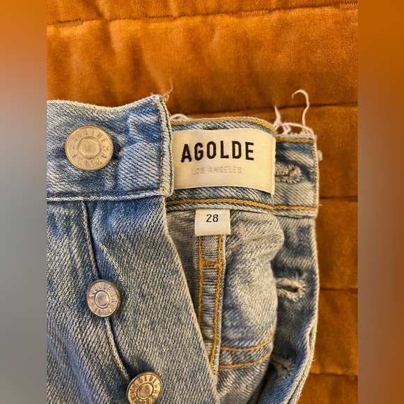 AGOLDE Riley High Rise Jeans - Picture 5 of 6